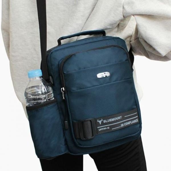 크로스백 데일리 외출 보조 여행 가방 네이비