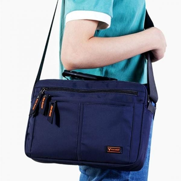 캐주얼 남성 크로스 출장 출근 편한 가방 네이비
