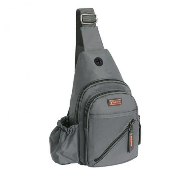 슬링백 남성 캐주얼 외출 등산 크로스 가방 그레이