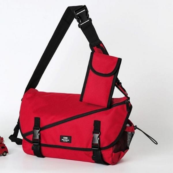 크로스 캐주얼 메신저 학생 책가방 가방 레드