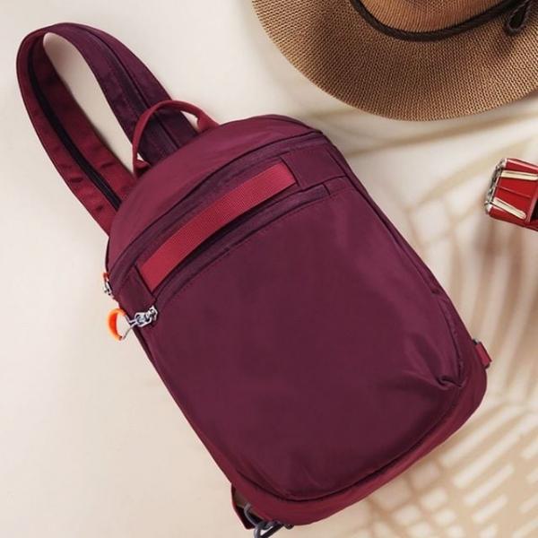 백팩 여자 슬링백 2way 배낭 가방 와인