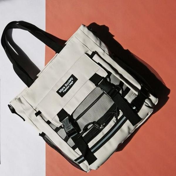 캐주얼 숄더백 숄더 크로스 가방 학생 아이보리