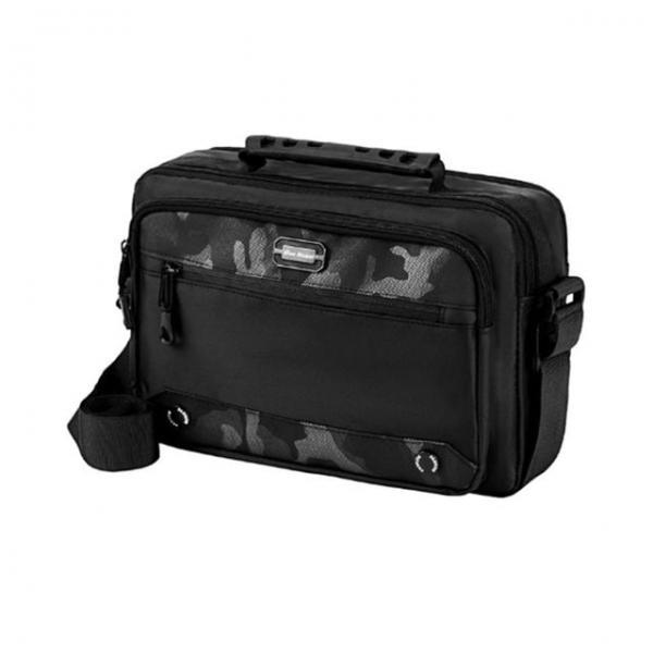 크로스 출근 노트북 캐주얼 외근 출장 가방 블랙