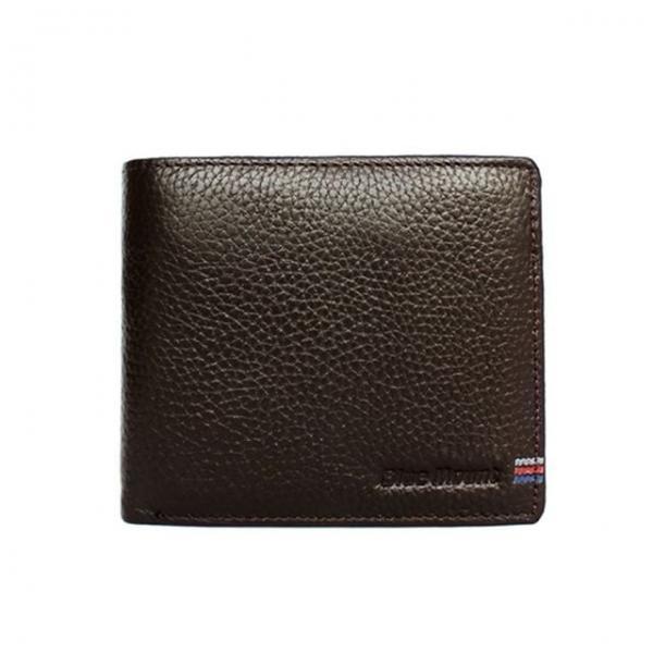 남자 반지갑 카드 명함 현금 지갑 브라운