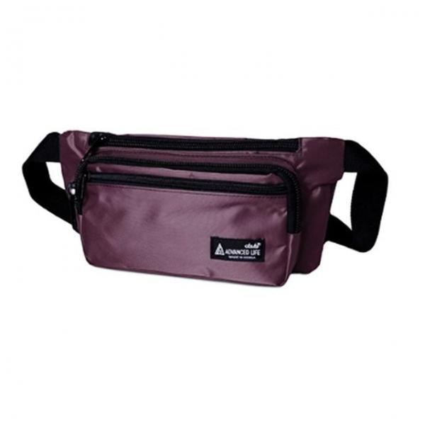 데일리 여행 허리 가방 힙색 슬링백 퍼플