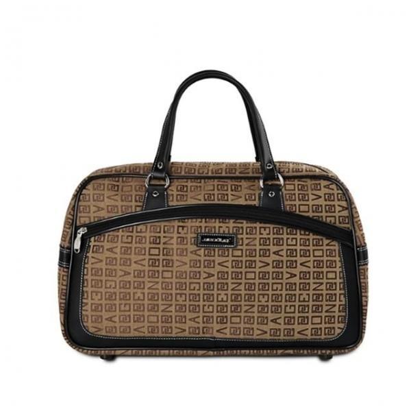 보스턴백 원통 가방 여행 골프 출장 브라운