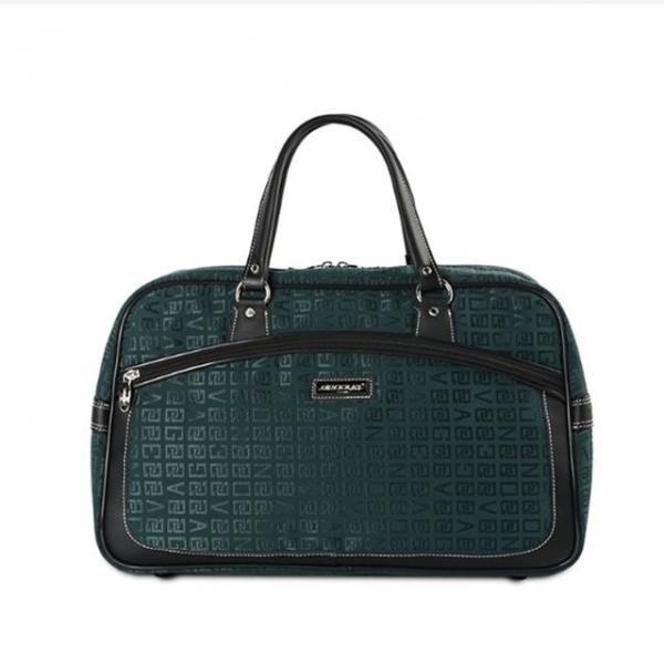 보스턴백 원통 가방 여행 골프 출장 블루그린