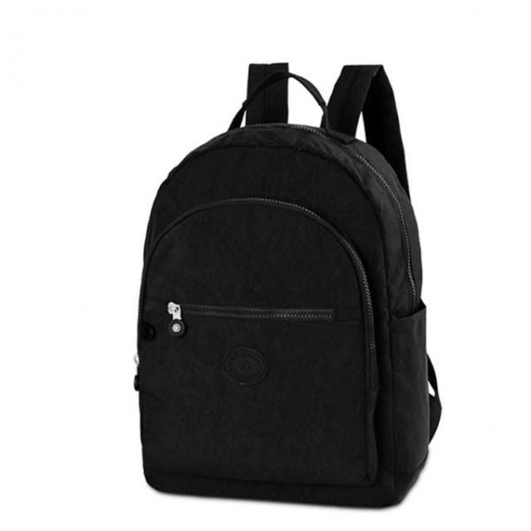 여행 캐주얼 가벼운 데일리 배낭 가방 블랙