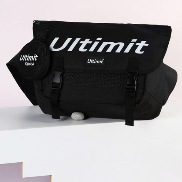 책가방 메신저백 학생 보조 파우치 가방 블랙