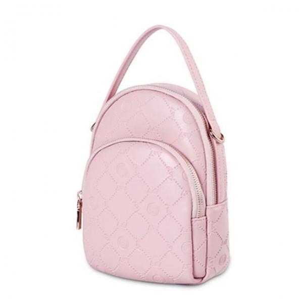 여성 크로스백 보조 핸드폰 폰 미니 가방 핑크