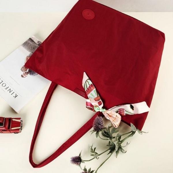 데일리 쇼퍼백 기저귀 빅 숄더백 가방 레드