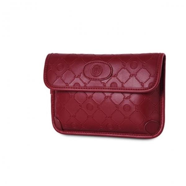 미니 핸드백 스트랩 크로스백 여성 지갑 가방 레드