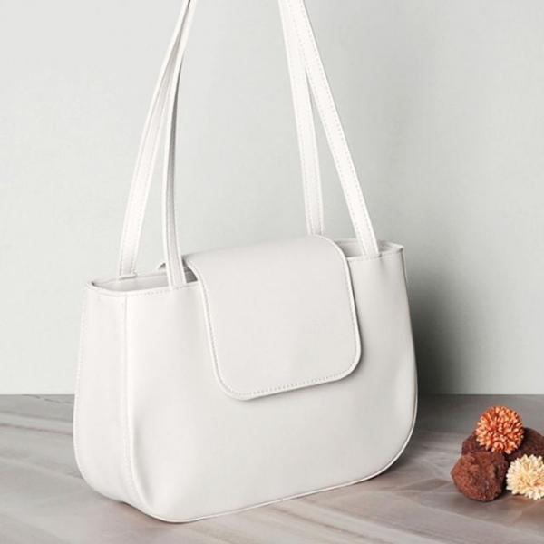 여성백 심플한 데일리 가방 숄더백 아이보리
