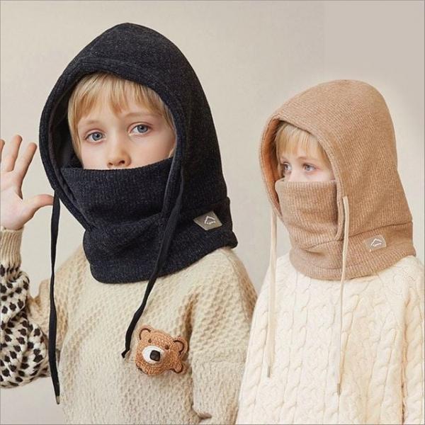 유아 넥워머 후드워머 아동 바라클라바 페이크후드 6색