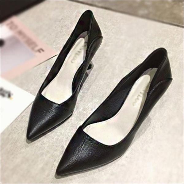 여성 구두 스틸레토힐 7cm 하이힐 슬링백 투웨이 구두 3색