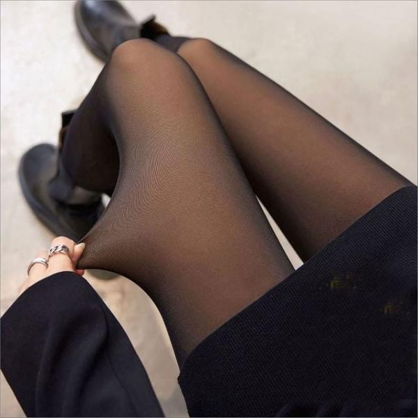 여성 스타킹 겨울 착시 살색스타킹 기모안감 페이크 스킨톤
