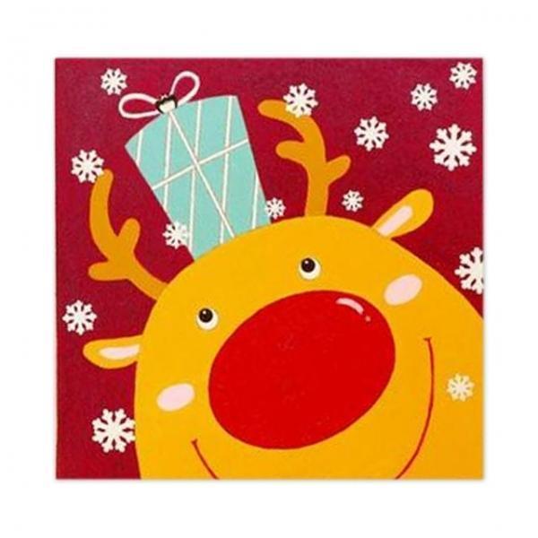 DIY 크리스마스 루돌프 유화 그리기 보드세트
