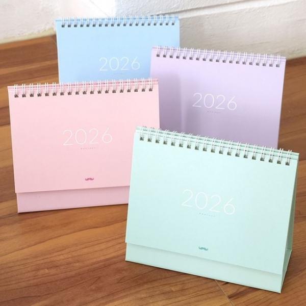 캘린더 2026 봉주르 탁상 달력 (랜덤1개) 책상달력 달력 탁상달력
