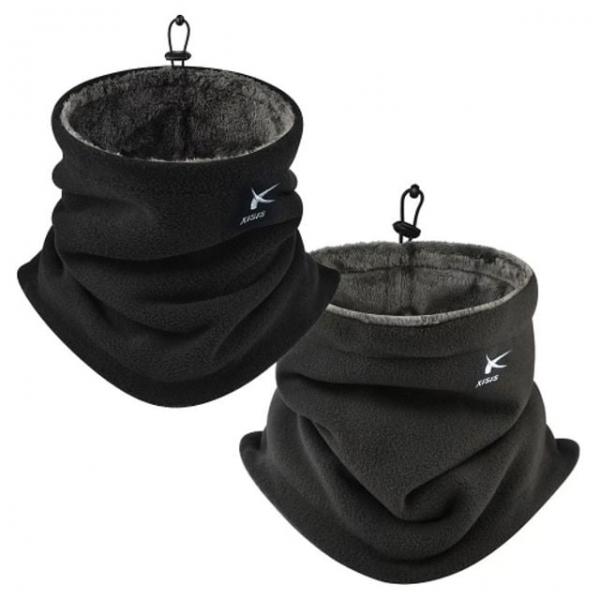 LND 포근하고 두툼한 자이시스 투톤 융털 넥워머 방한 워머 오토바이 스키 스포츠 등산