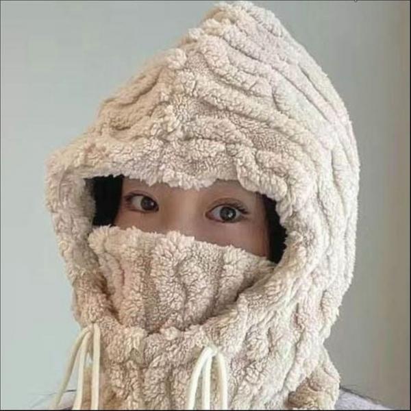 겨울 바라클라바 넥워머 남녀공용 극세사 기모안감 후드워머