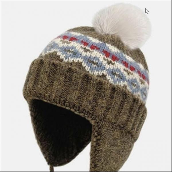 겨울 귀도리 비니 방울모자 귀달이 노르딕 니트모자 턱끈 방한