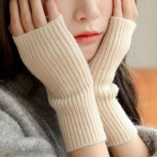 숏 니트 핸드워머 겨울 장갑 팔토시 따뜻한