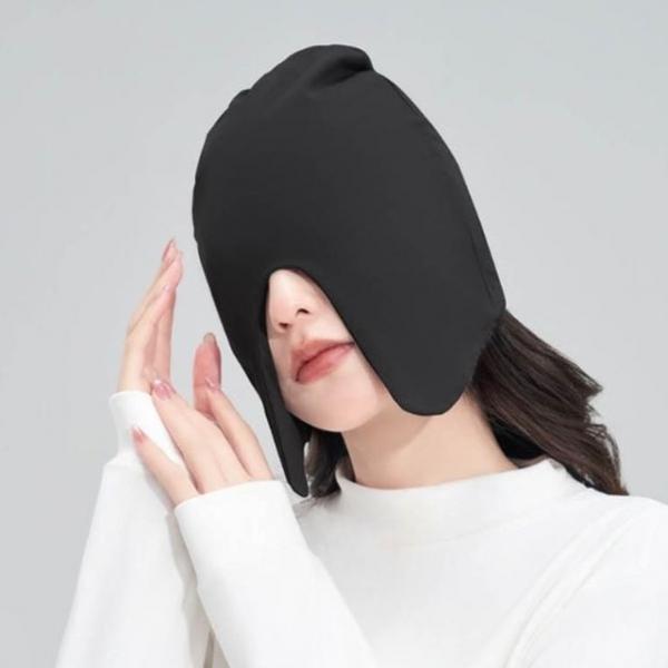 여성용 사계절 헤어 두건 부드럽고 편안한 수면 모자