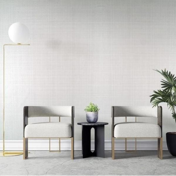 접착식 방한 단열 셀프 도배 벽지 그레이 1mX20m