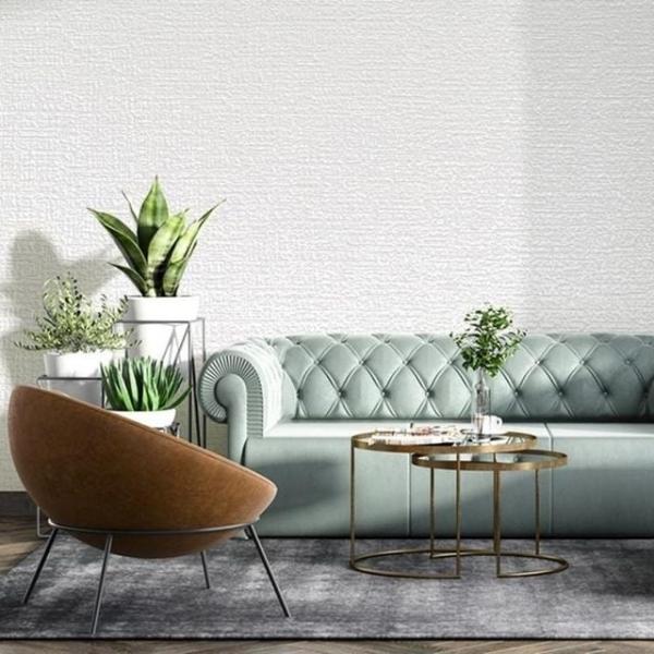 접착식 방한 단열 셀프 도배 벽지 타탄 1mX20m