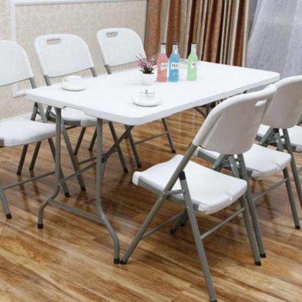 캠핑 접이식 야외 테라스 행사용 간이 의자 4개 세트