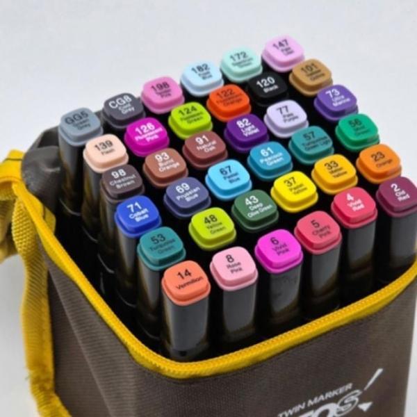 미술용 전문가용 드로잉 마커펜 싸인펜 마카펜 36색