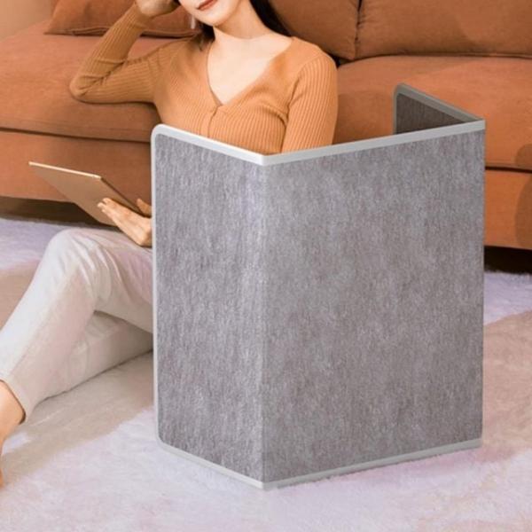 사무실 접이식 히터 파티션 히팅 패드 무소음 발난로