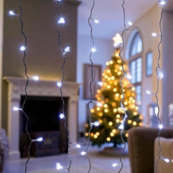 코지 150구 투명선 반짝이전구 크리스마스전구