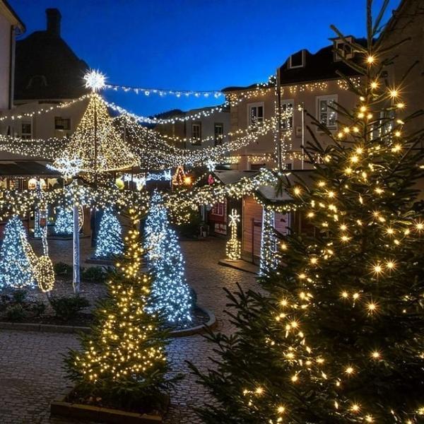 코지 100구 10m 크리스마스전구 연결형트리전구