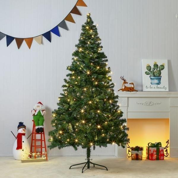 코지 풍성한 트리나무 LED 크리스마스트리전구세트