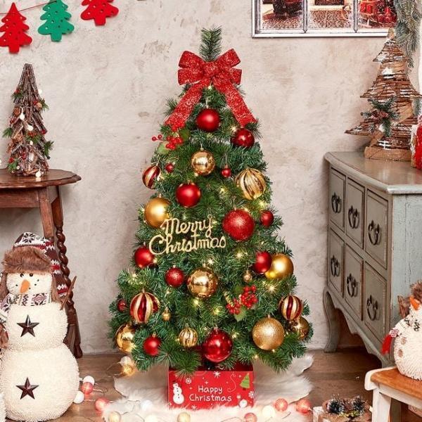 코지 뉴리얼솔잎 크리스마스장식 완제트리