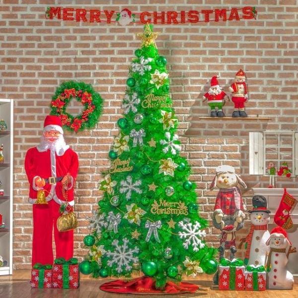 코지 화이트그린 크리스마스트리 완제트리