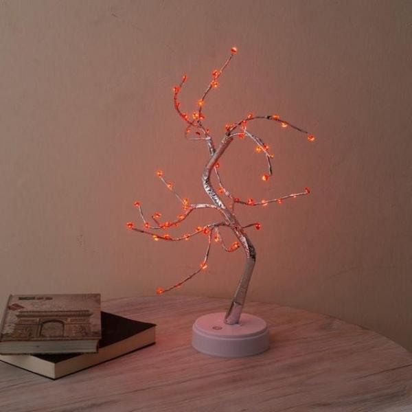 나무 LED 무드등 USB+건전지 하트 수유등 취침등 트리무드등 크리스마스장식소품 조명 침실등