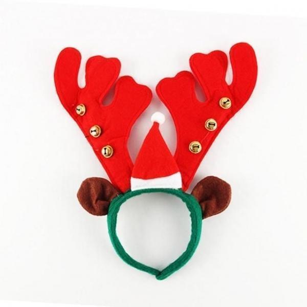 크리스마스 루돌프 사슴 뿔 머리띠 장식 소품 인테리어 크리스마스 장식품 트리 머리띠 사슴 루돌프 여자
