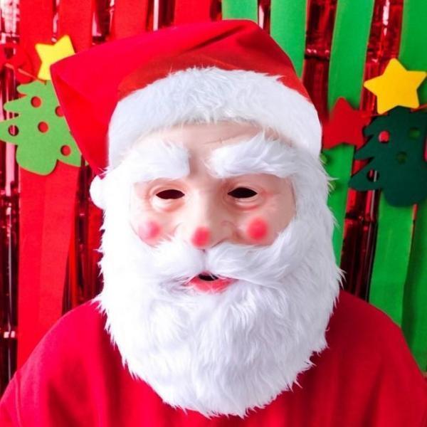 산타할아버지가면모자세트 파티용품 의상 크리스마스 루돌프 산타 성탄절 가면 클로스