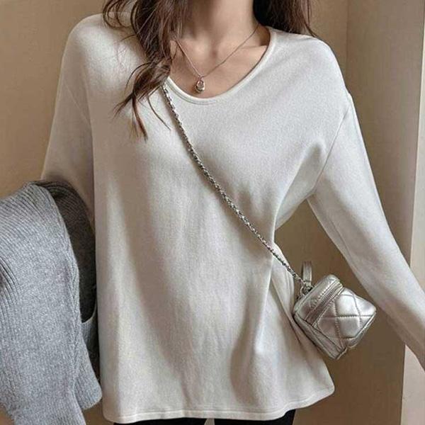 여성 데일리 소프트 터치 루즈핏 티셔츠 TDR-0129