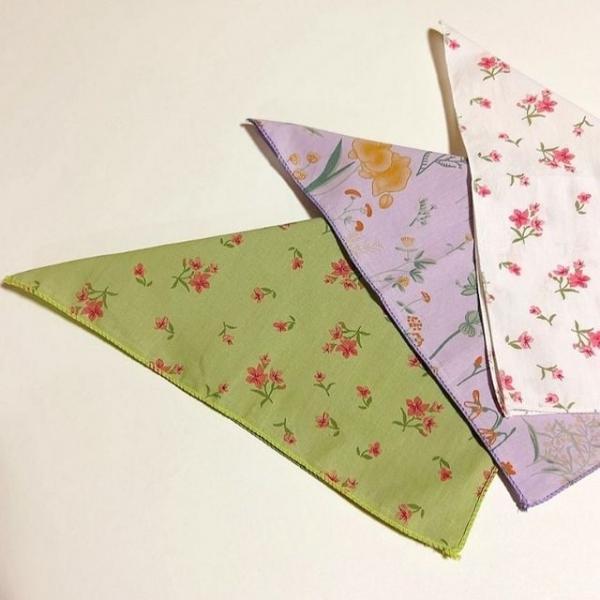 3컬러 60수 가로26 세로26 순면 손수건