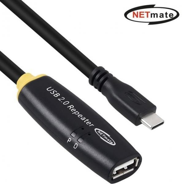 (Netmate) USB2.0 CM-AF 길이연장 리피터 10M