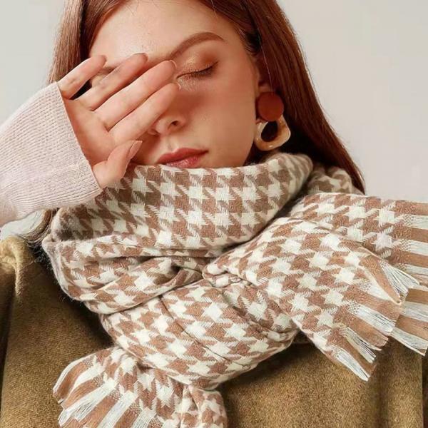체크머플러 여자목도리 겨울목도리 여성머플러