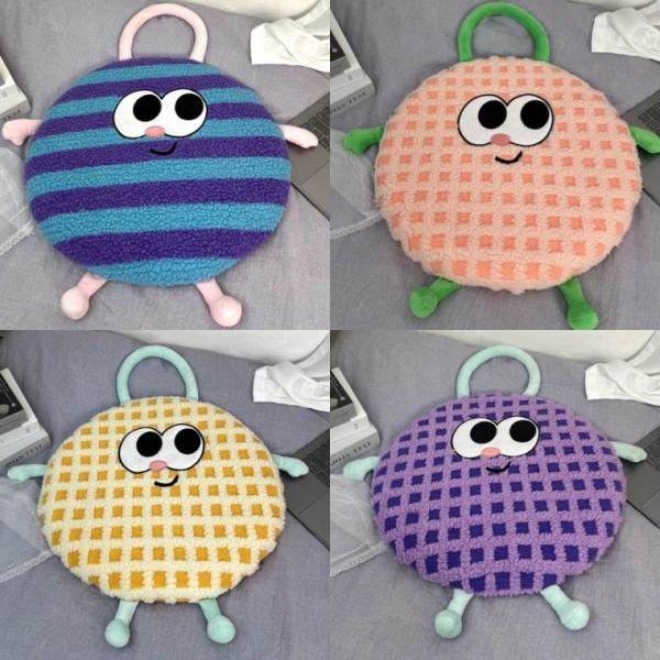 눈알원형방석 의자방석 폭신한 방석 사무실 좌식 겨울