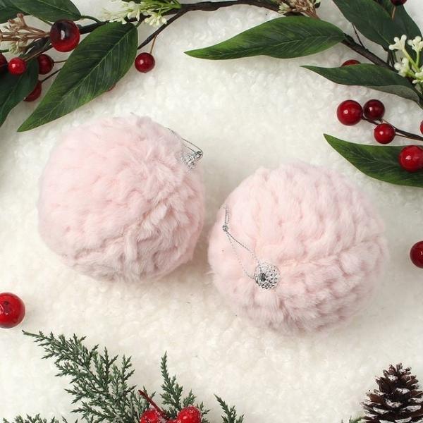 리빙휴 2P(10cm) 트리장식볼 트리악세사리