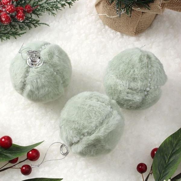 리빙휴 3p(8cm) 이미지볼 트리장식악세사리