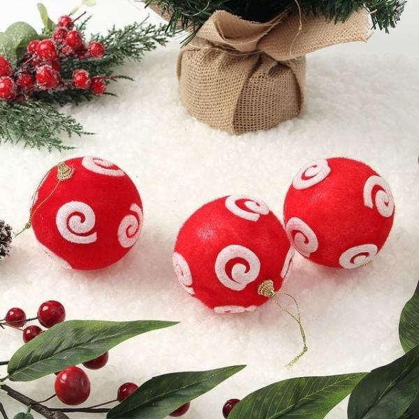 리빙휴 3p(8cm) 트리볼 트리장식소품