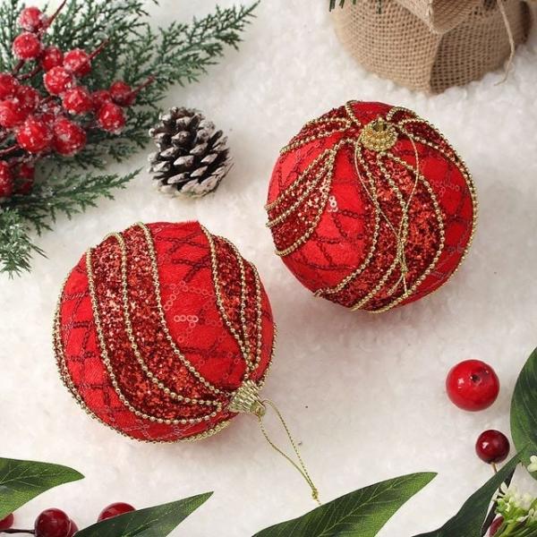 리빙휴 2P(10cm) 트리장식소품 트리장식