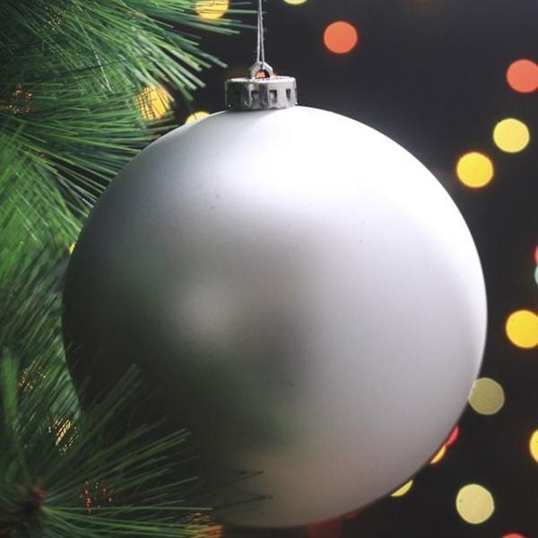 리빙휴 무광볼(14cm)트리장식볼 크리스마스장식 트리용품